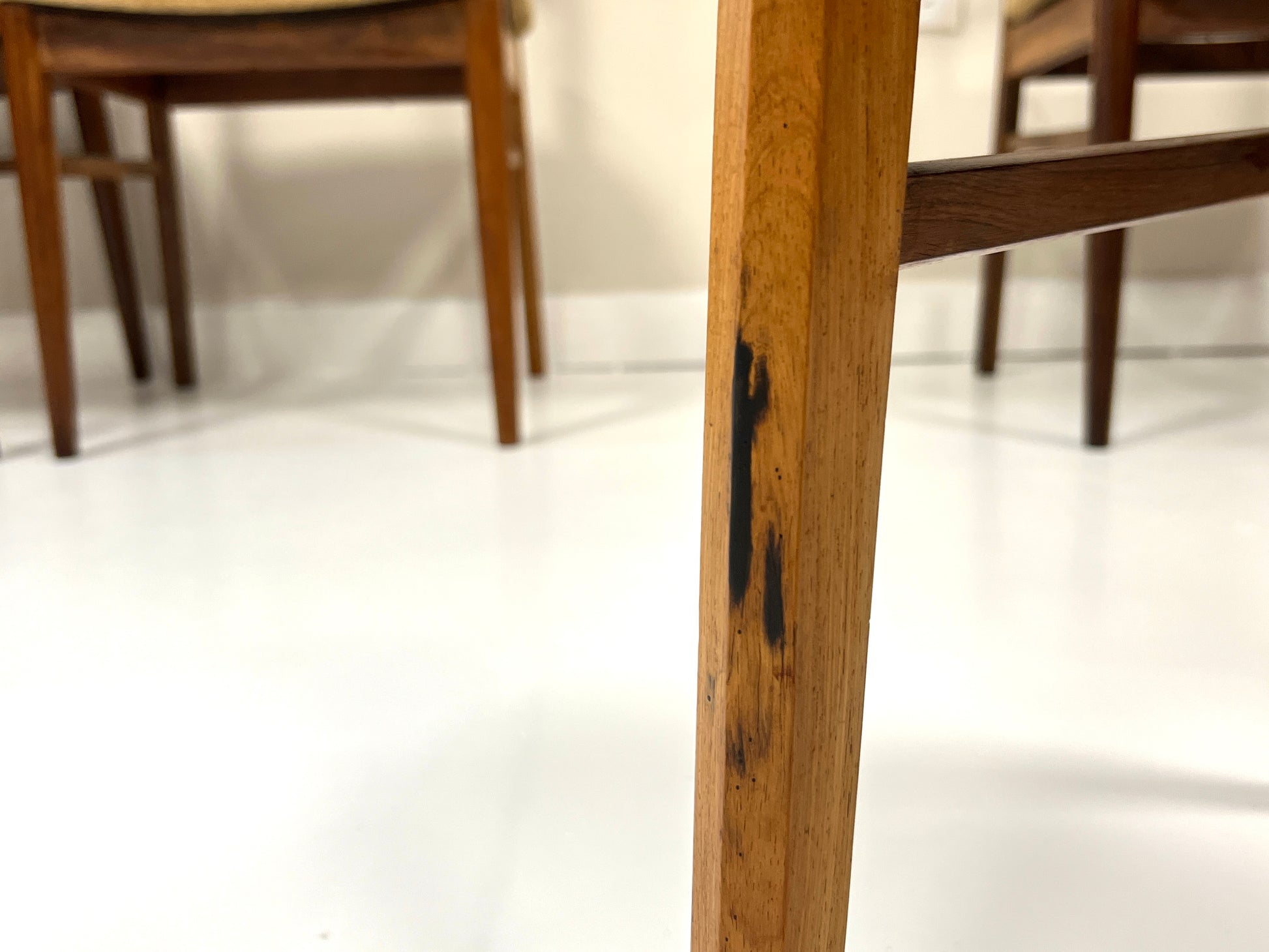 Henning Kjaernulf, Set of 6 Mid Century Danish Rosewood Dining Chairs
