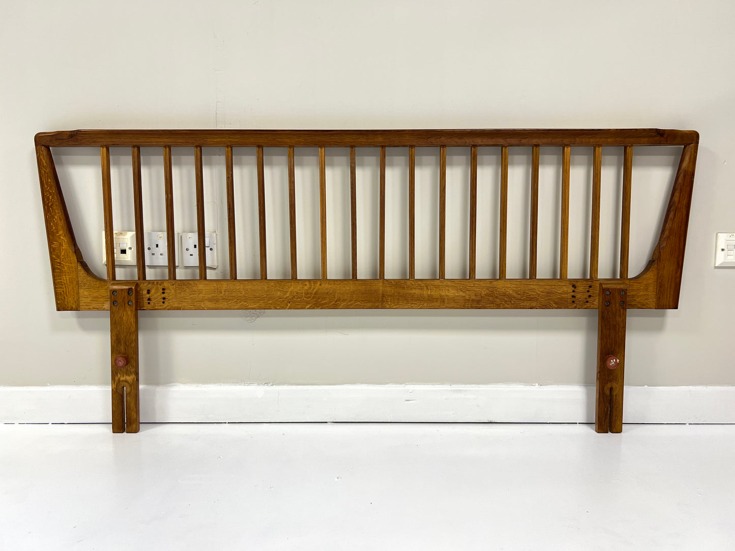 Mid Century Scandinavian Oak Headboard