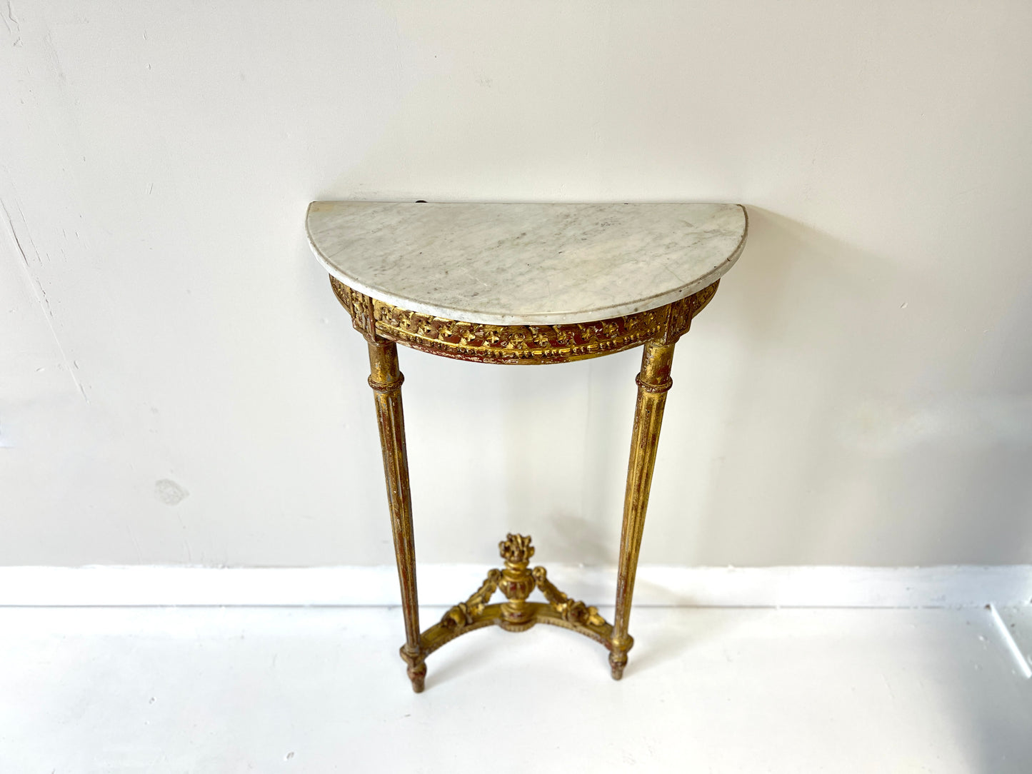 19th Century, French Giltwood Console Table
