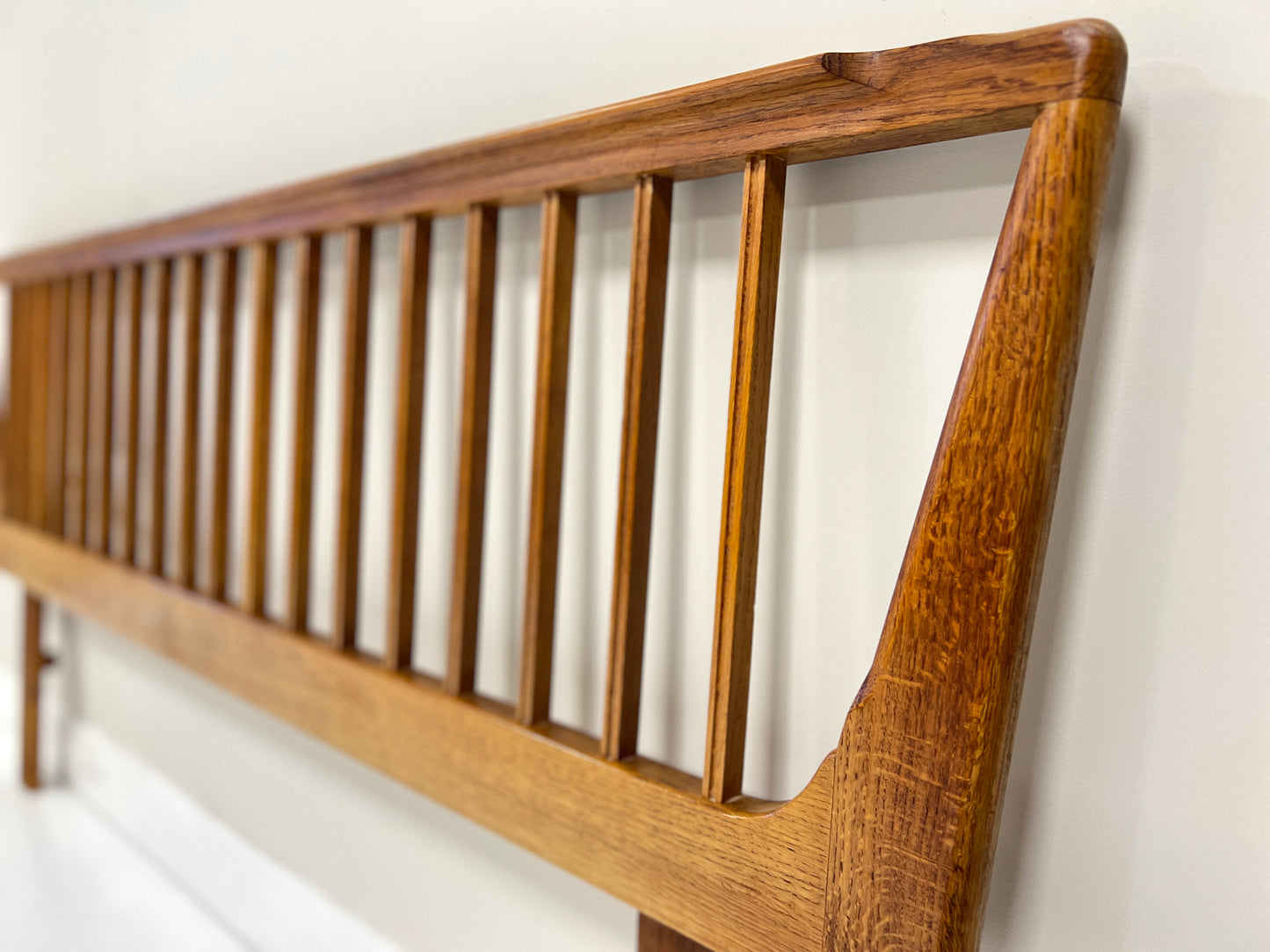 Mid Century Scandinavian Oak Headboard