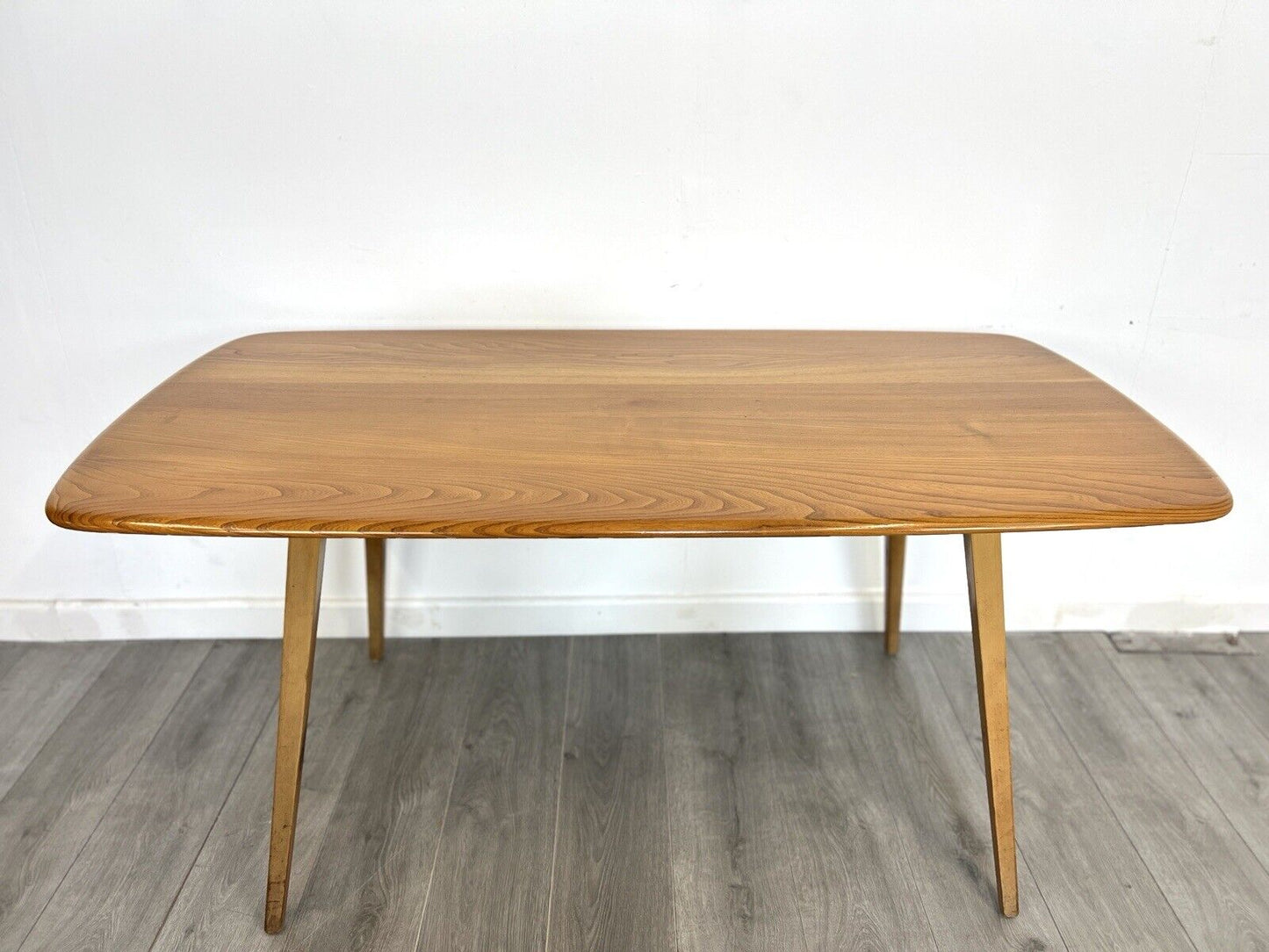Ercol Model 382, Mid Century Elm Dining Table
