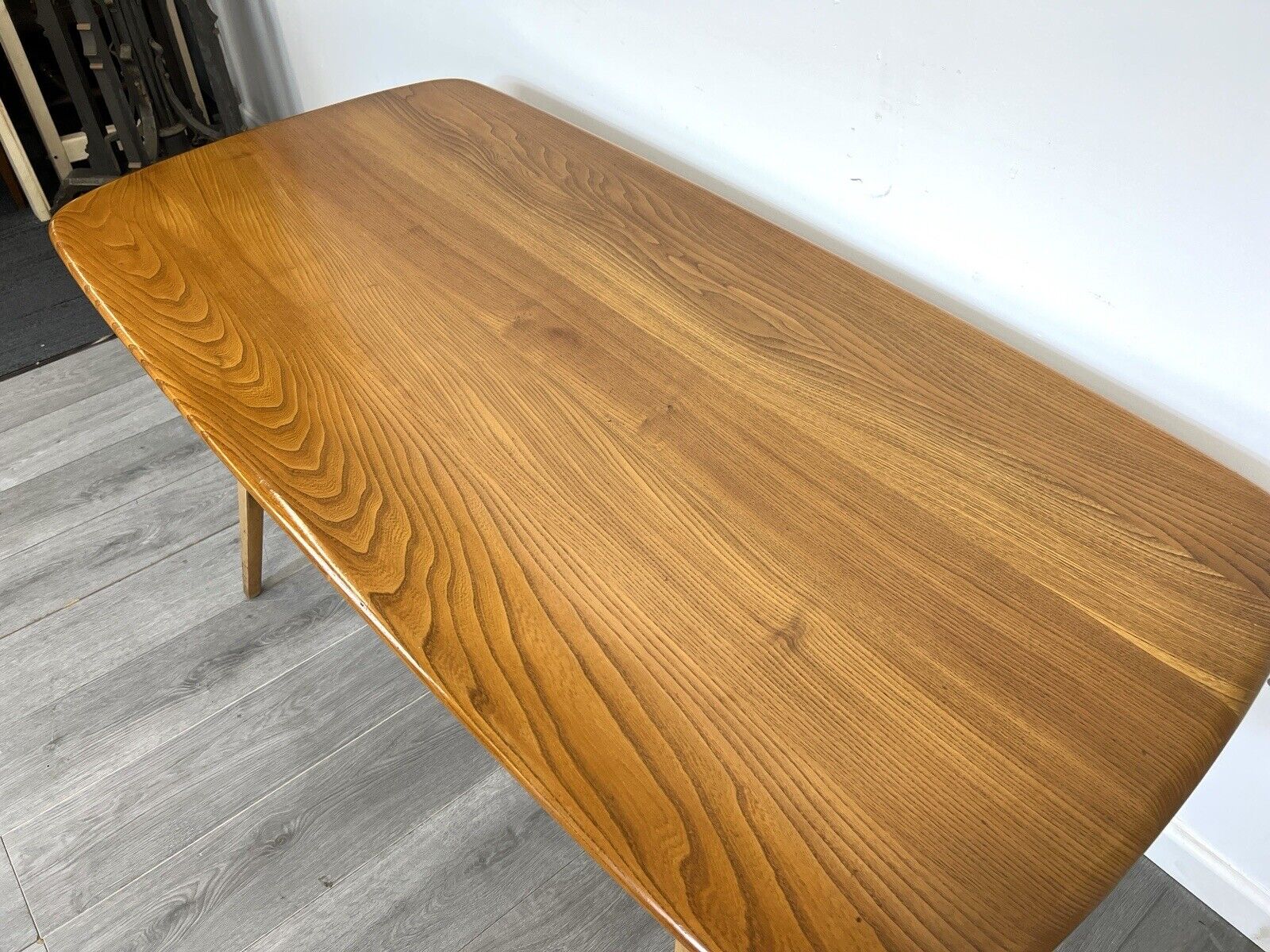 Ercol Model 382, Mid Century Elm Dining Table