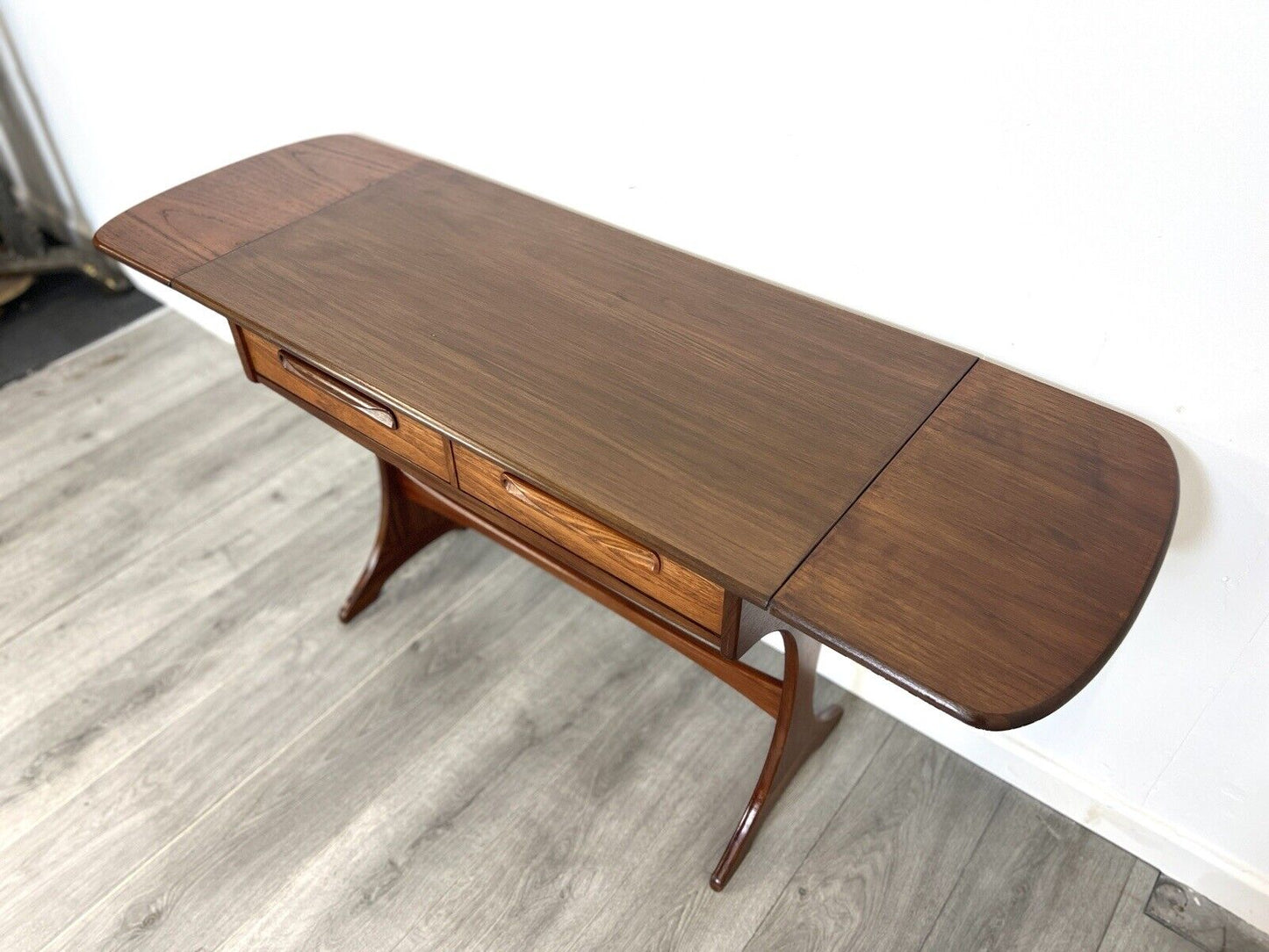 G Plan Fresco, Mid Century Drop-Leaf Console Table