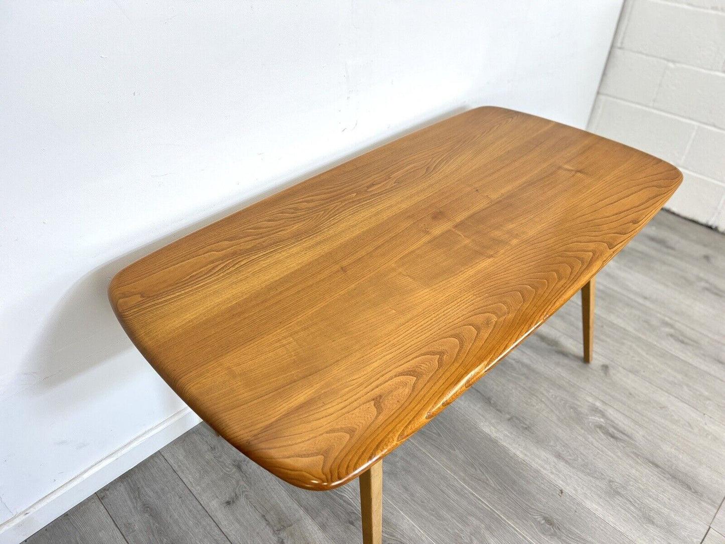 Ercol Model 382, Mid Century Elm Dining Table