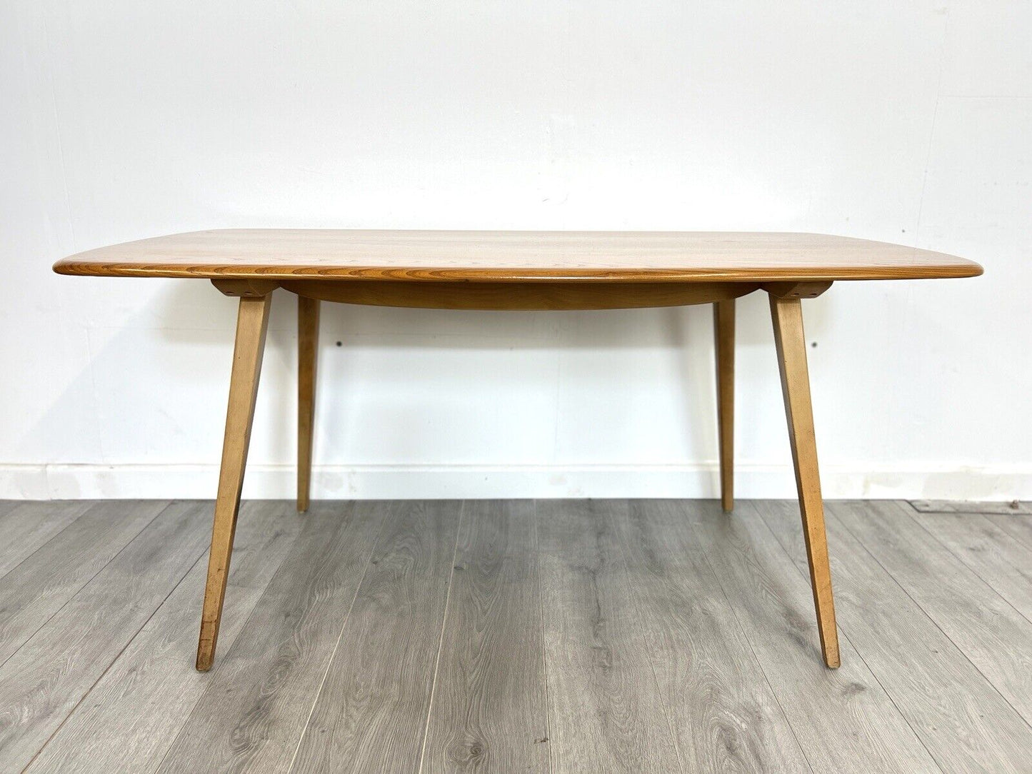 Ercol Model 382, Mid Century Elm Dining Table