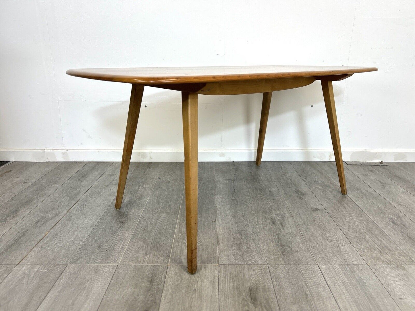 Ercol Model 382, Mid Century Elm Dining Table