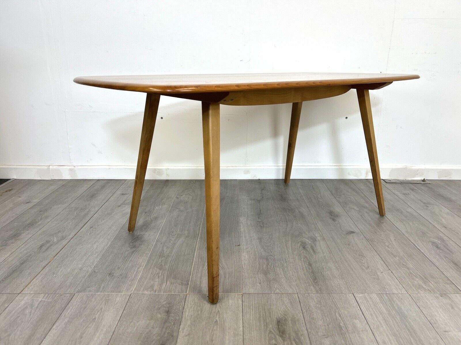 Ercol Model 382, Mid Century Elm Dining Table