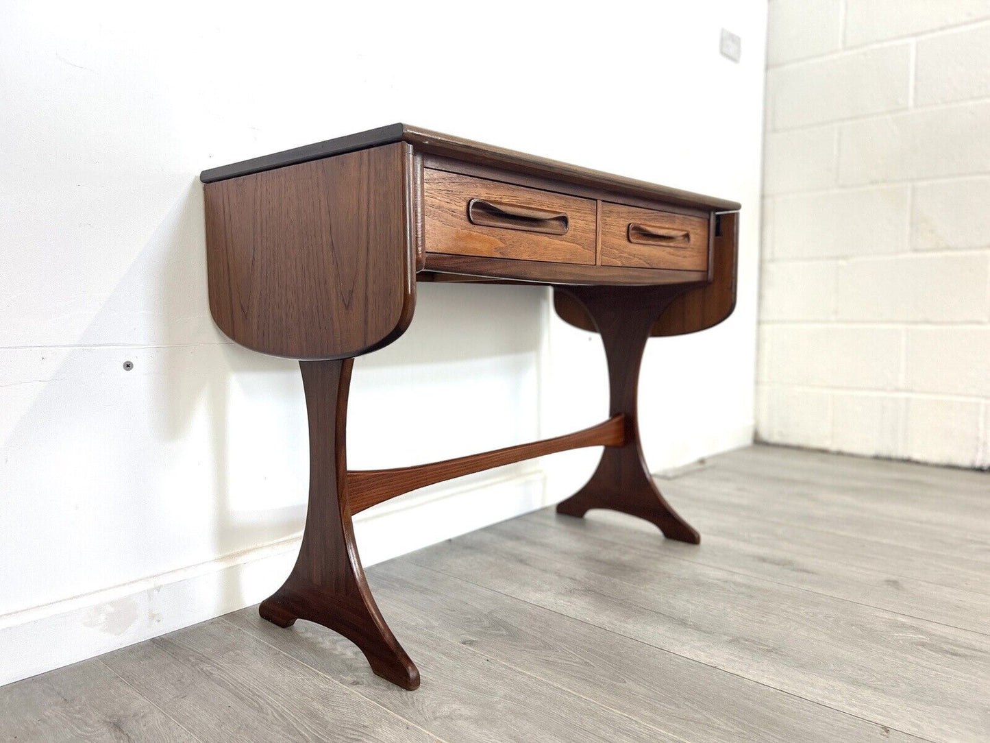 G Plan Fresco, Mid Century Drop-Leaf Console Table