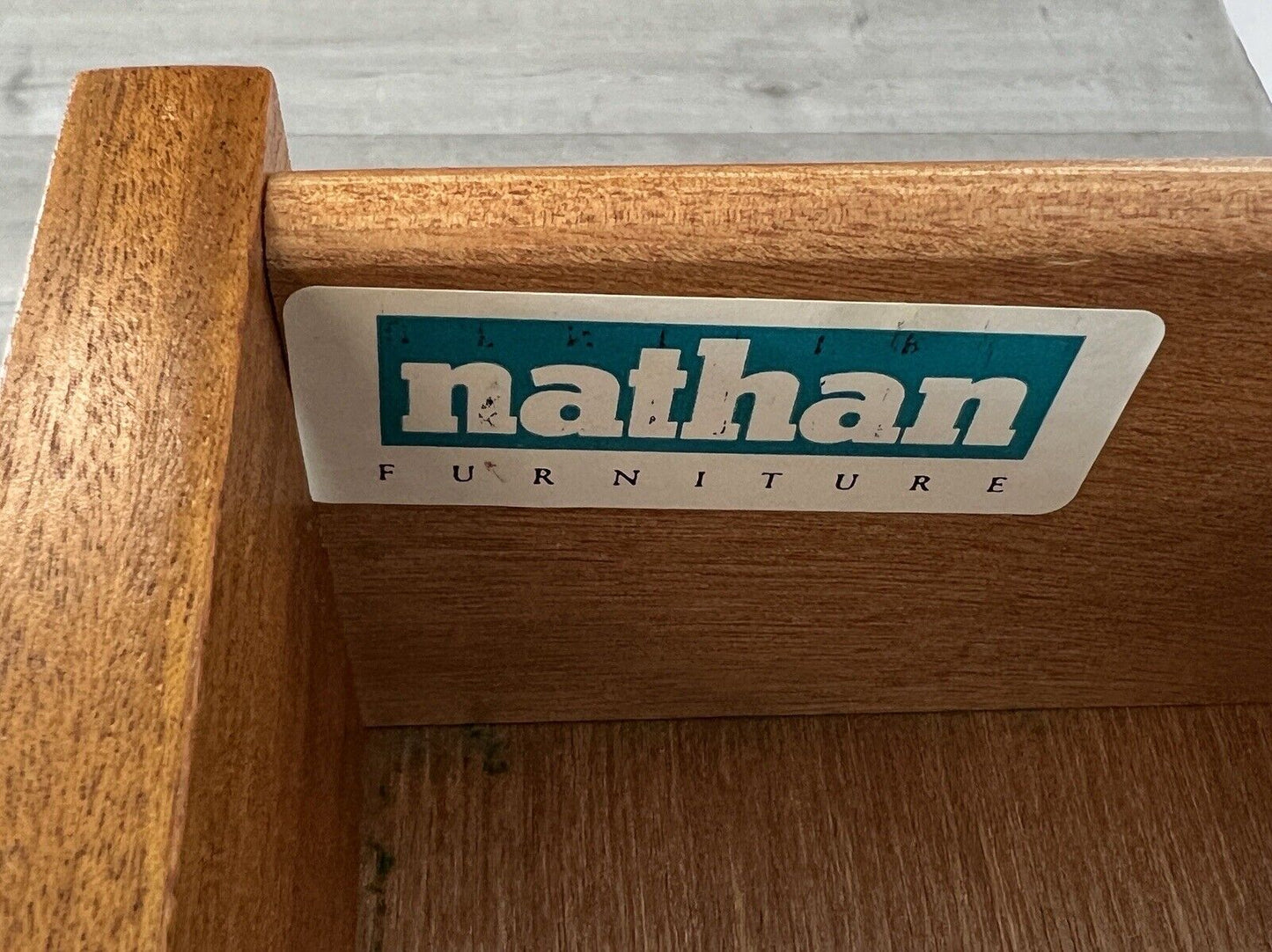 Nathan Squares, Mid Century Teak Compact Sideboard / Cupboard