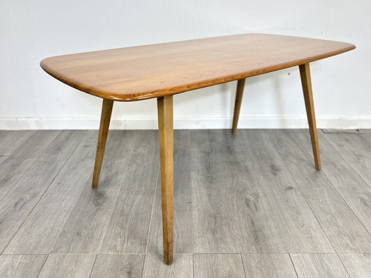 Ercol Model 382, Mid Century Elm Dining Table