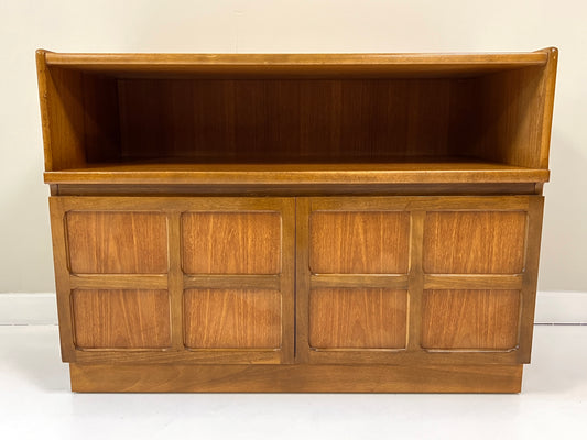 Nathan Squares, Mid Century Teak Compact Sideboard / Cupboard