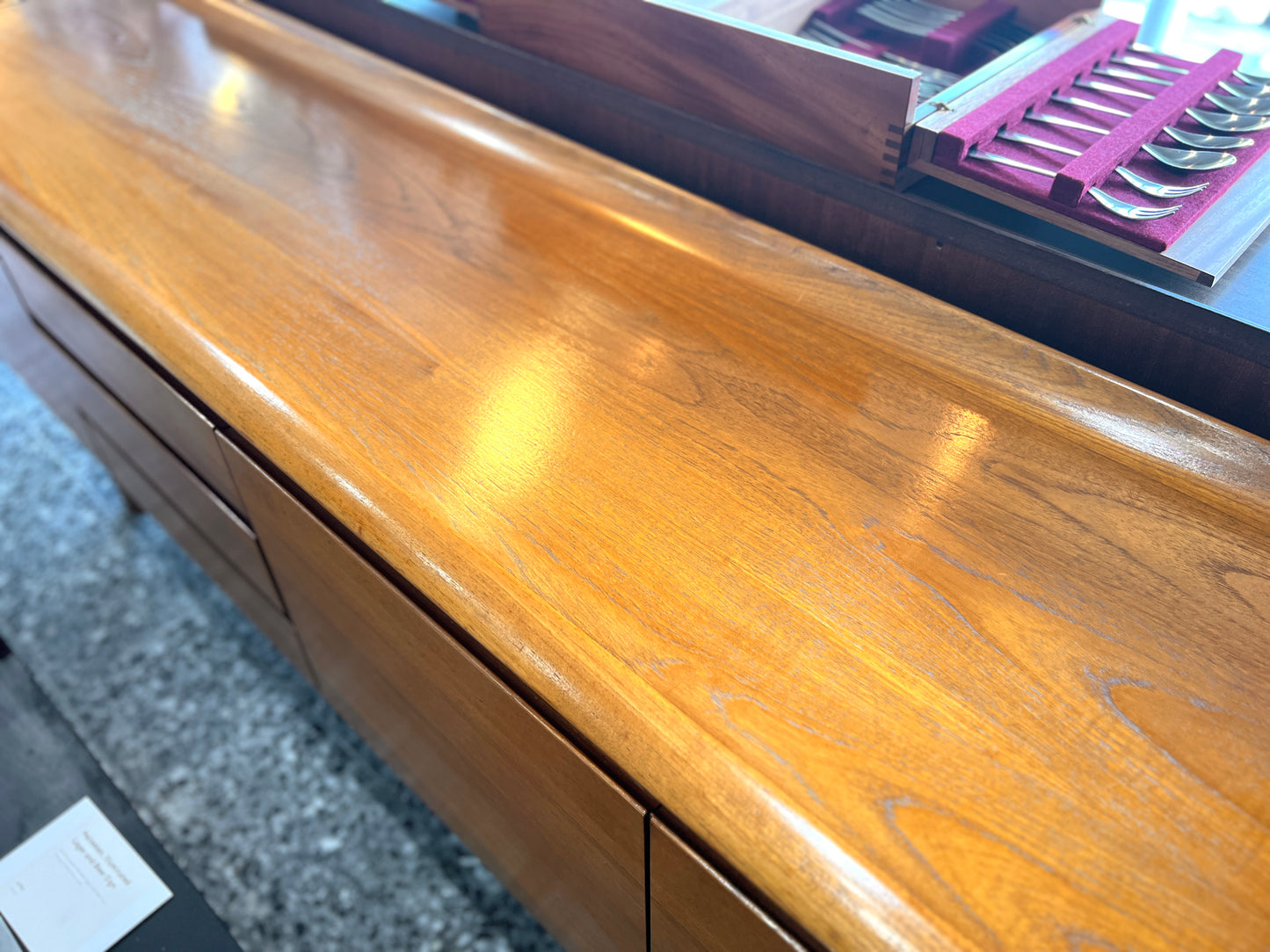 White & Newton Petersfield Teak Sideboard, Mid Century Modern
