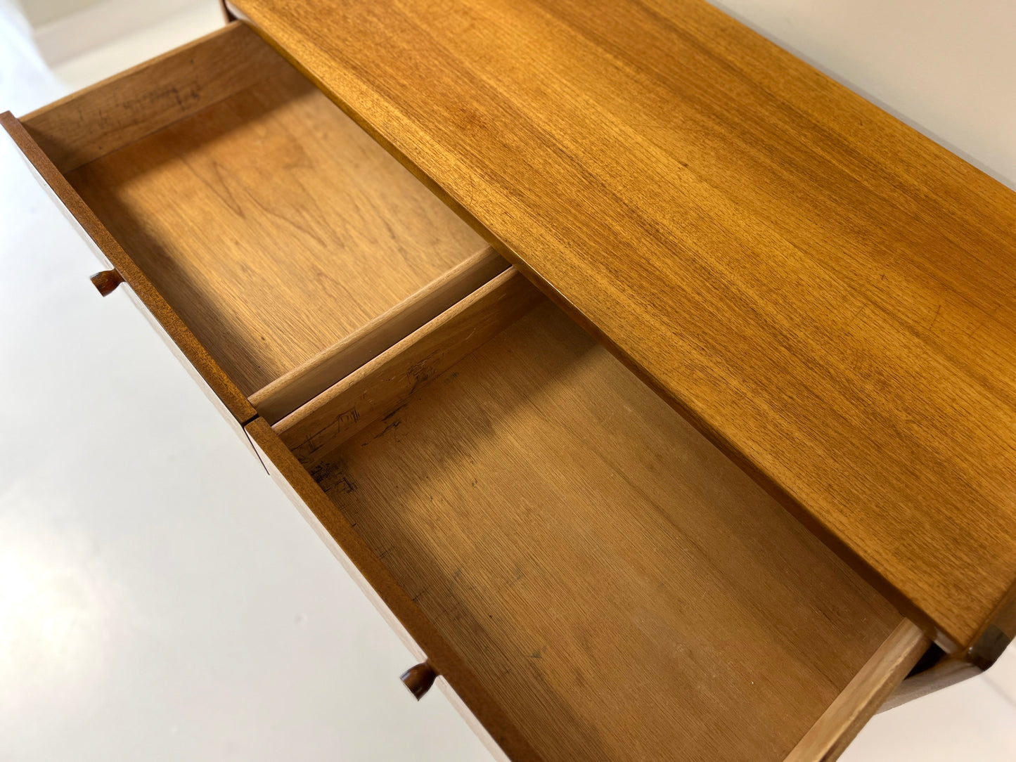 Nathan Squares, Mid Century Teak Compact Sideboard / Cupboard