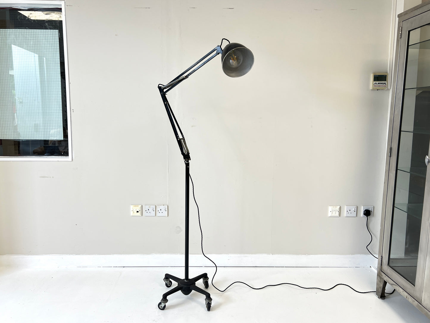 Herbert Terry, Floor Standing Trolley Anglepoise Lamp