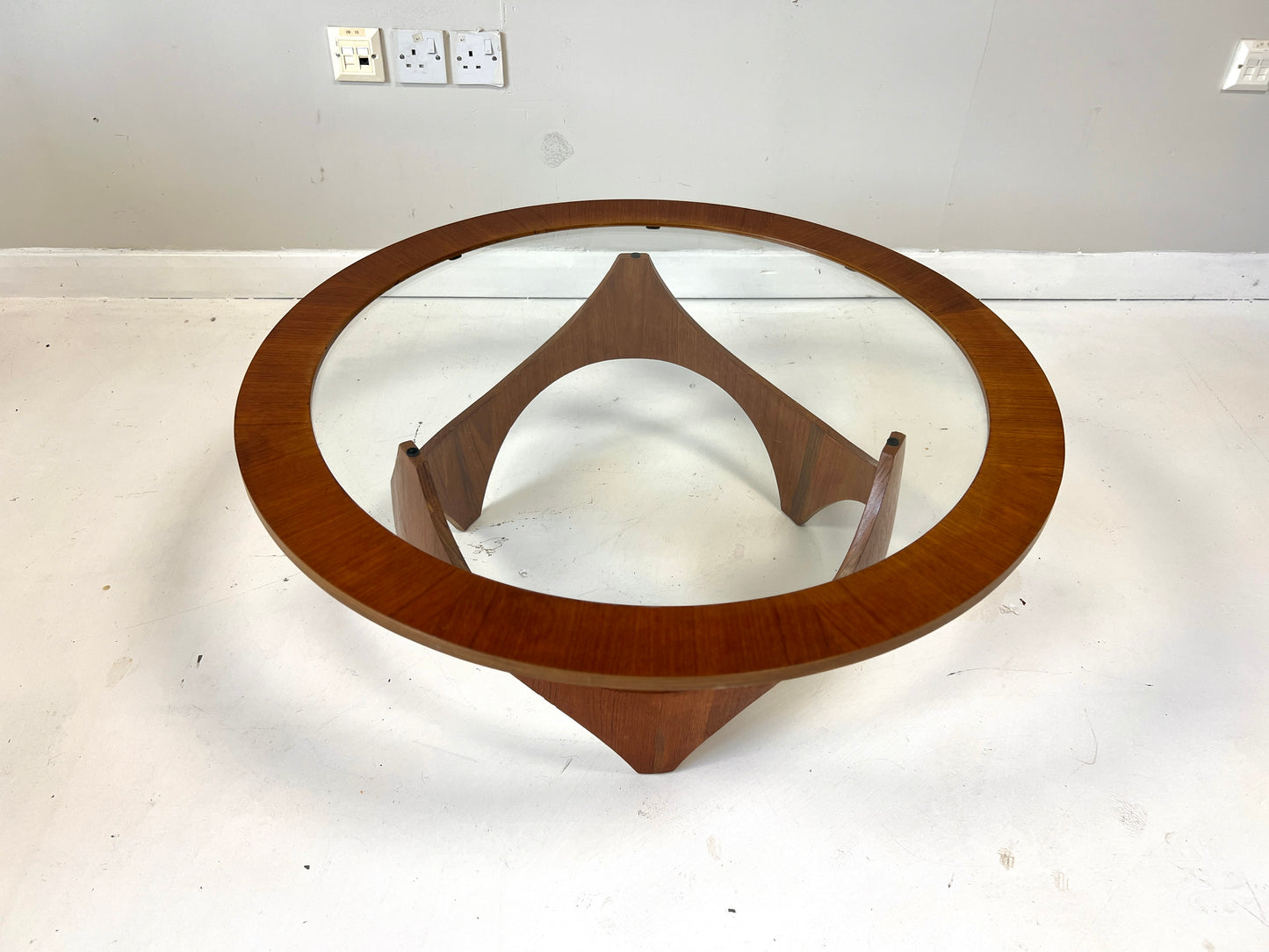 Henry P. Glass, Biomorphic Teak Coffee Table