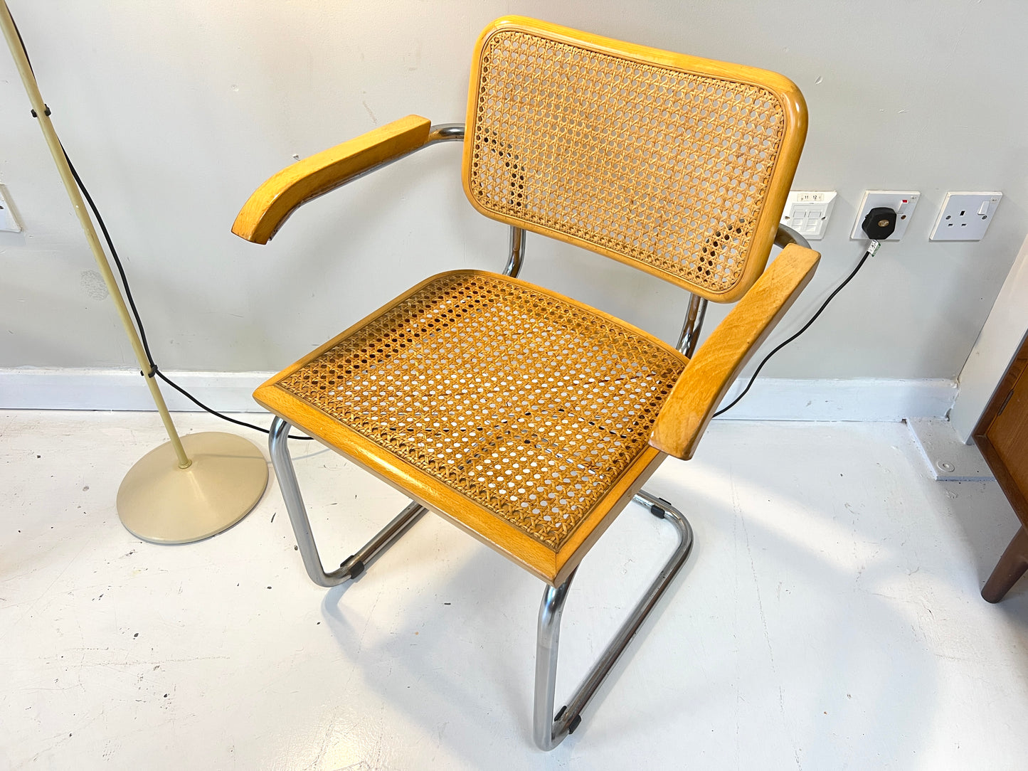 Pair of Marcel Bruer, Cesca B64 Dining Chairs