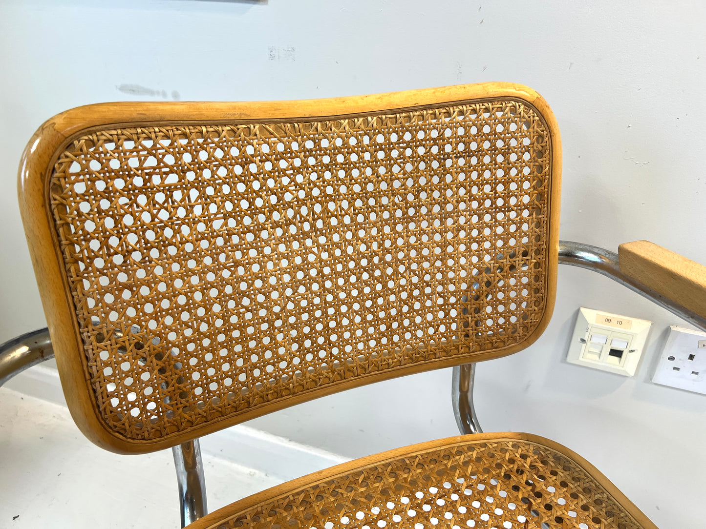 Pair of Marcel Bruer, Cesca B64 Dining Chairs