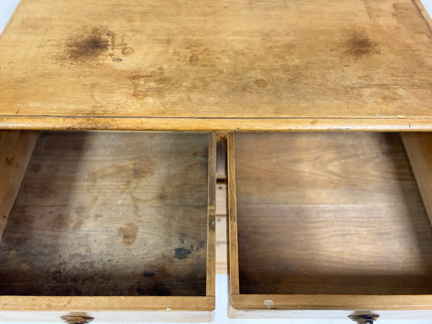 Victorian Stripped Pine Chest of Drawers