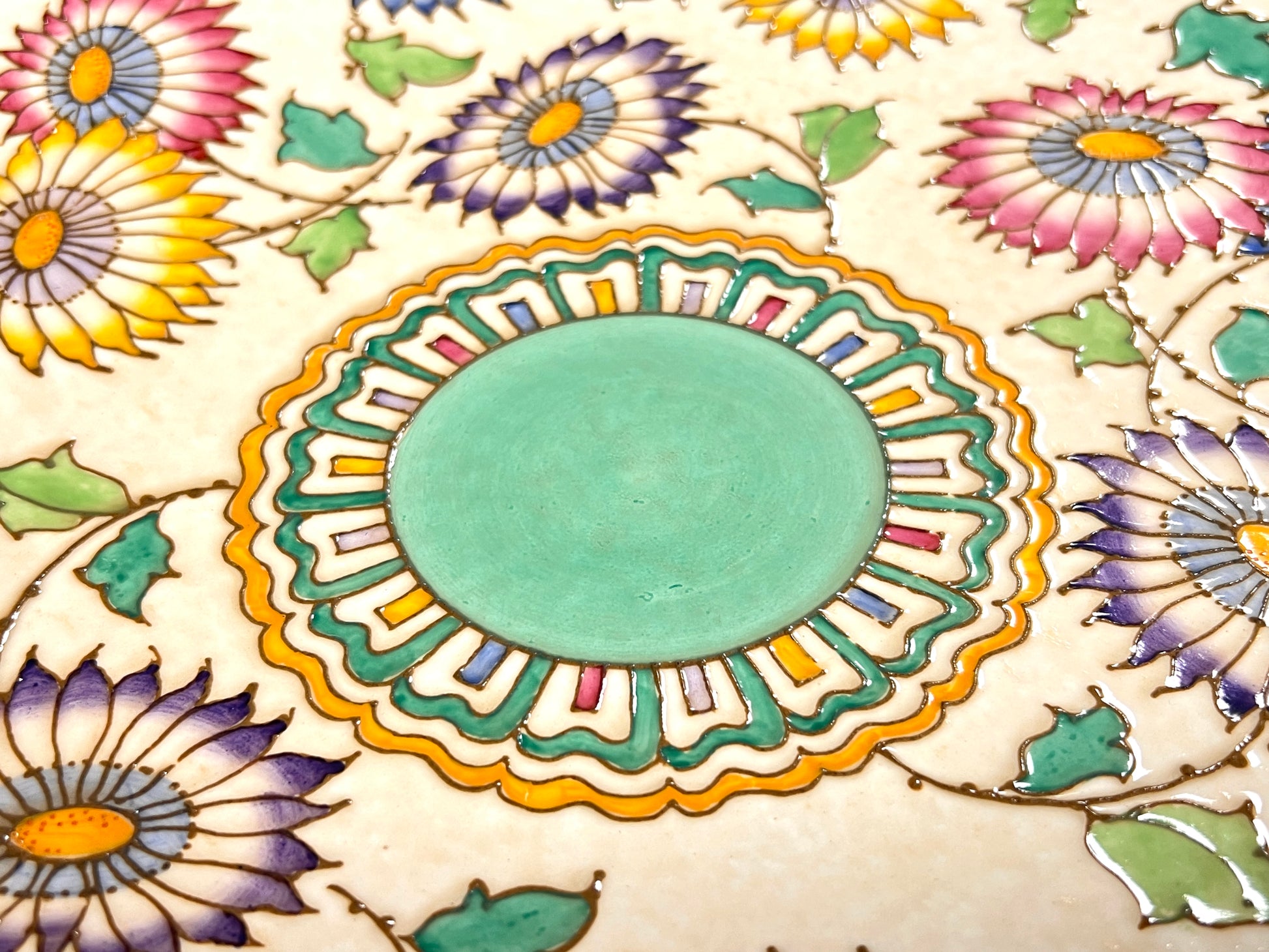 Charlotte Rhead for Bursley Ware, Large Charger