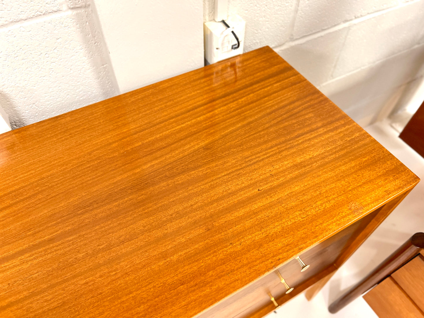 Peter Hayward for Uniflex, Mid Century, Walnut Chest of Drawers