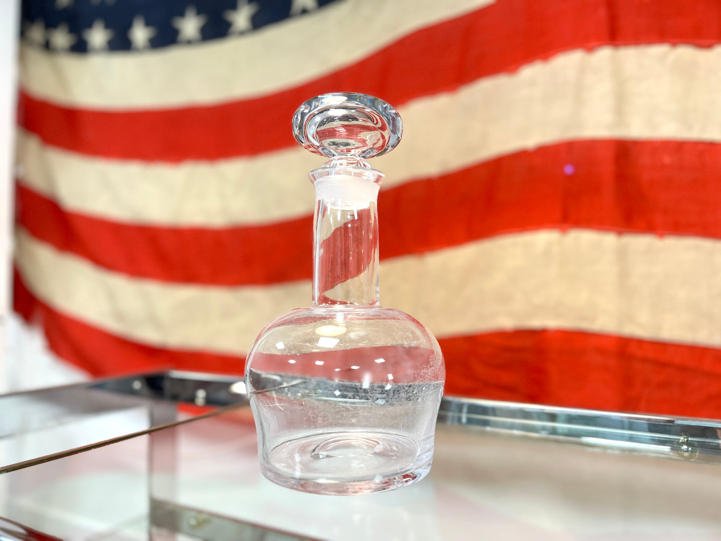 Vintage Glass Decanter