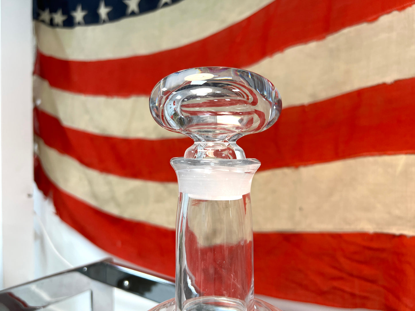 Vintage Glass Decanter