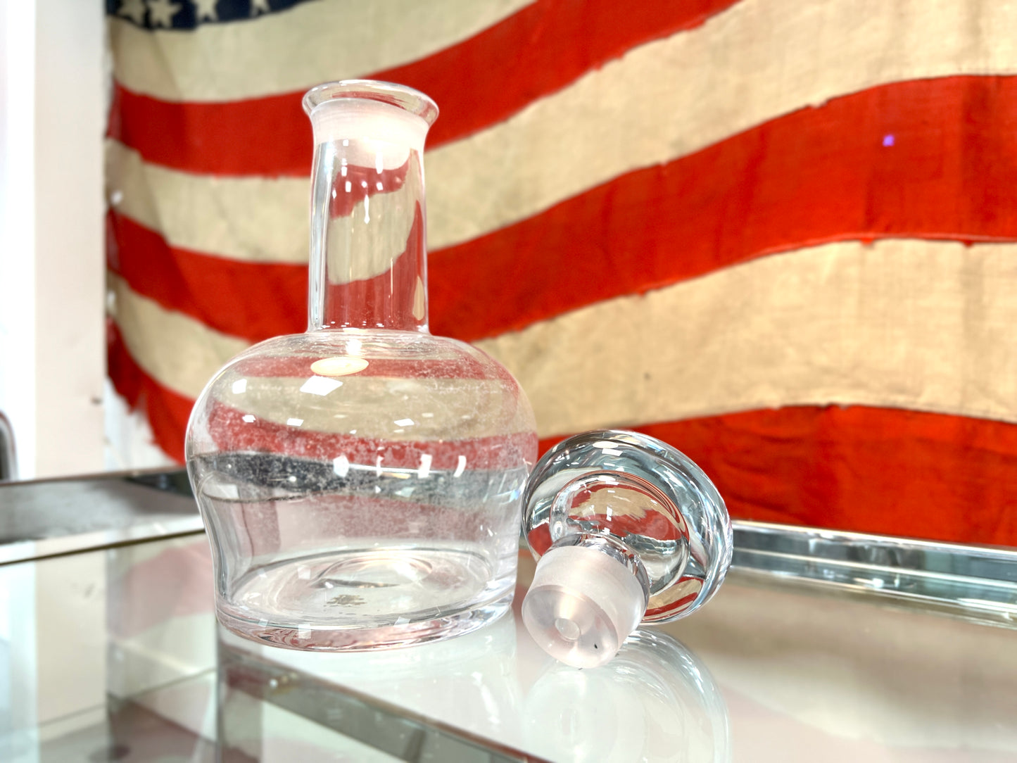 Vintage Glass Decanter