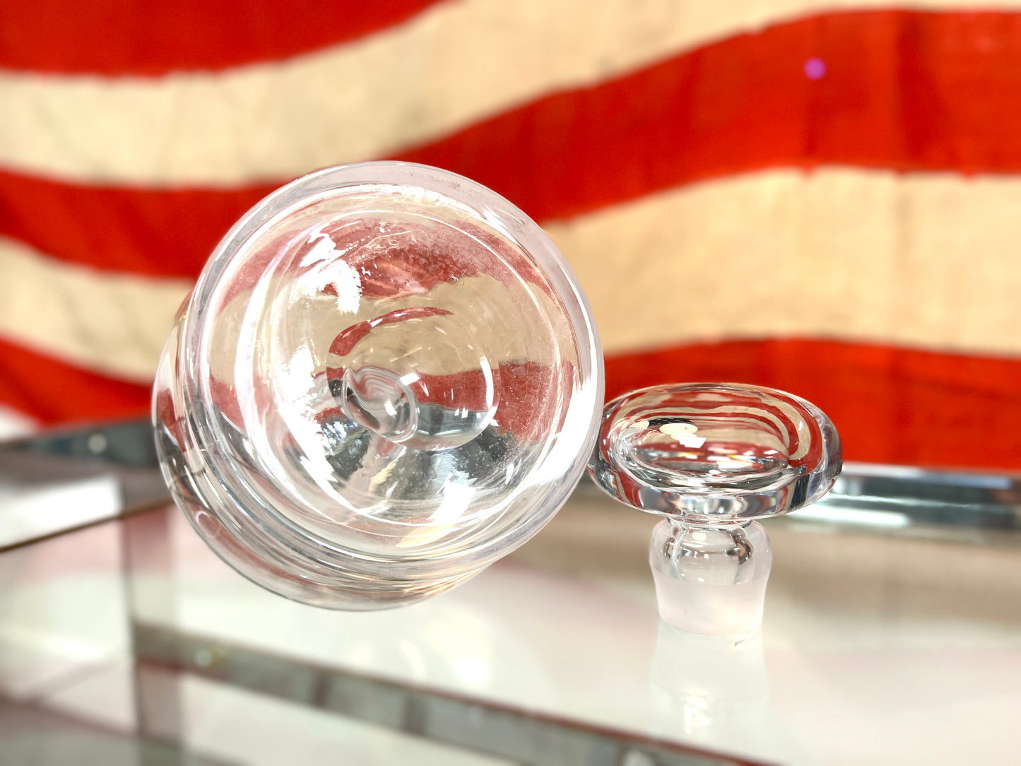 Vintage Glass Decanter