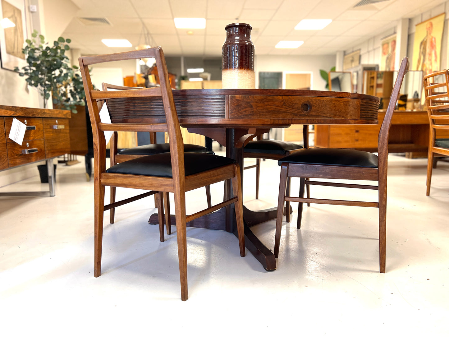 Set of 4 Richard Hornby for Fyne Ladye Dining Chairs