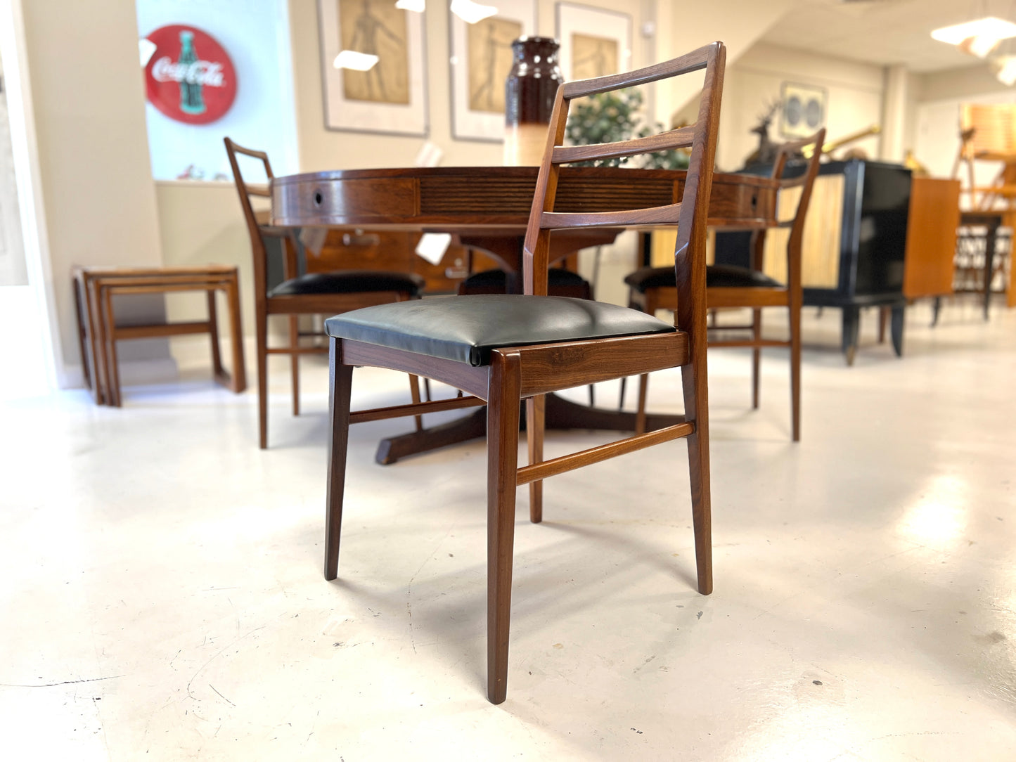 Set of 4 Richard Hornby for Fyne Ladye Dining Chairs