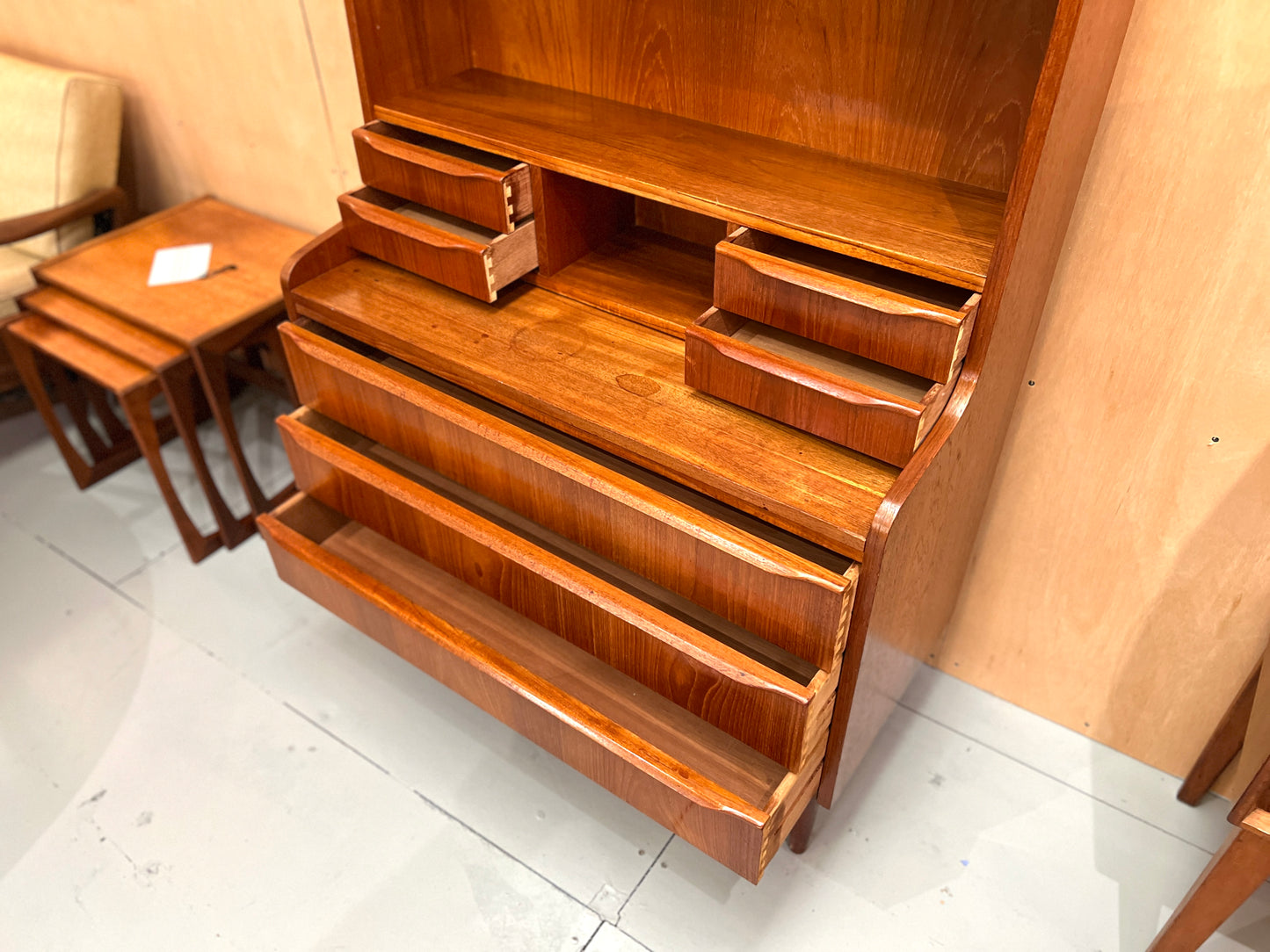 EP Møbler, Rosewood Bookcase Bureau