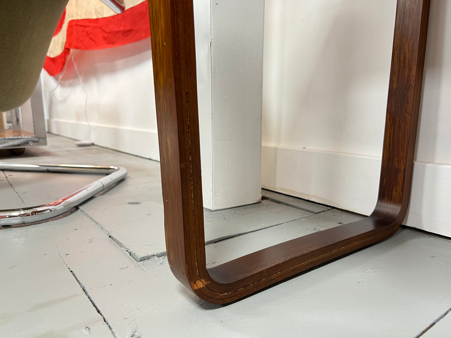 Gunther Hoffstead Rosewood Console Table for Uniflex