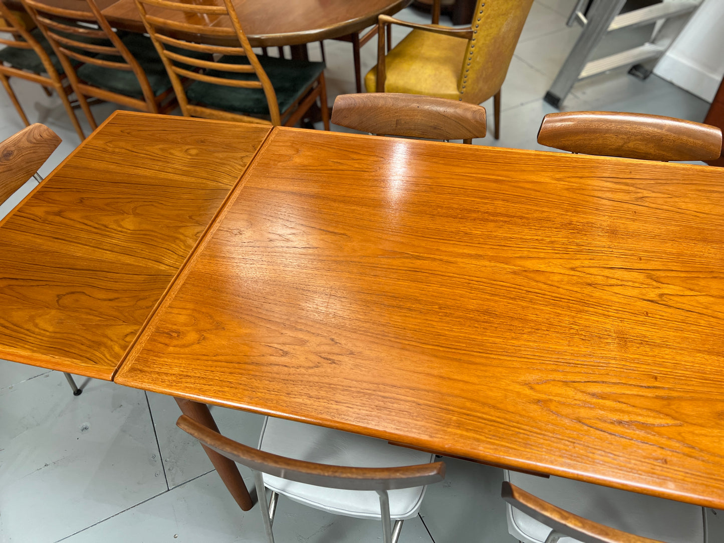 Niels Otto Moller, Mid Century Teak Extending Dining Table