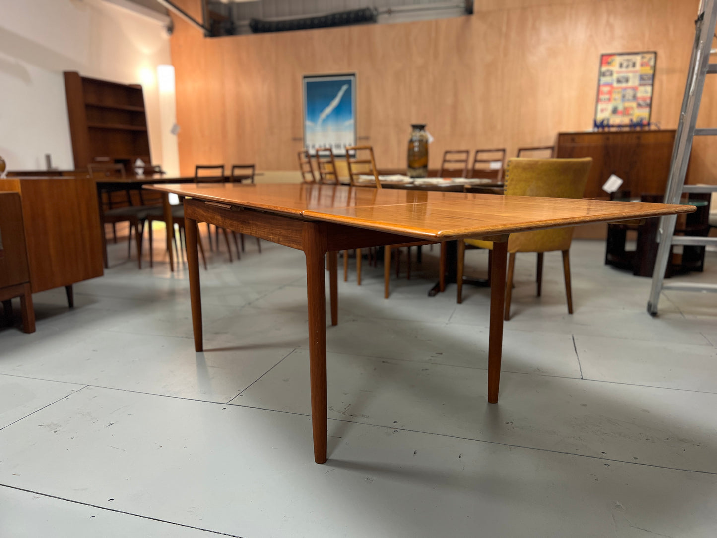 Niels Otto Moller, Mid Century Teak Extending Dining Table