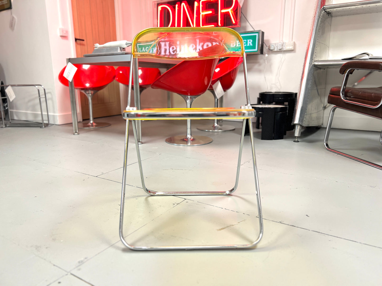 Giancarlo Piretti for Castelli, Plia Folding Chair