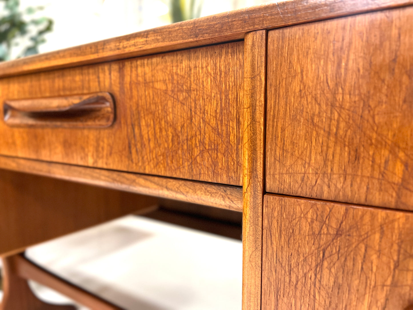 G Plan Fresco, Mid Century Teak Desk / Dressing Table