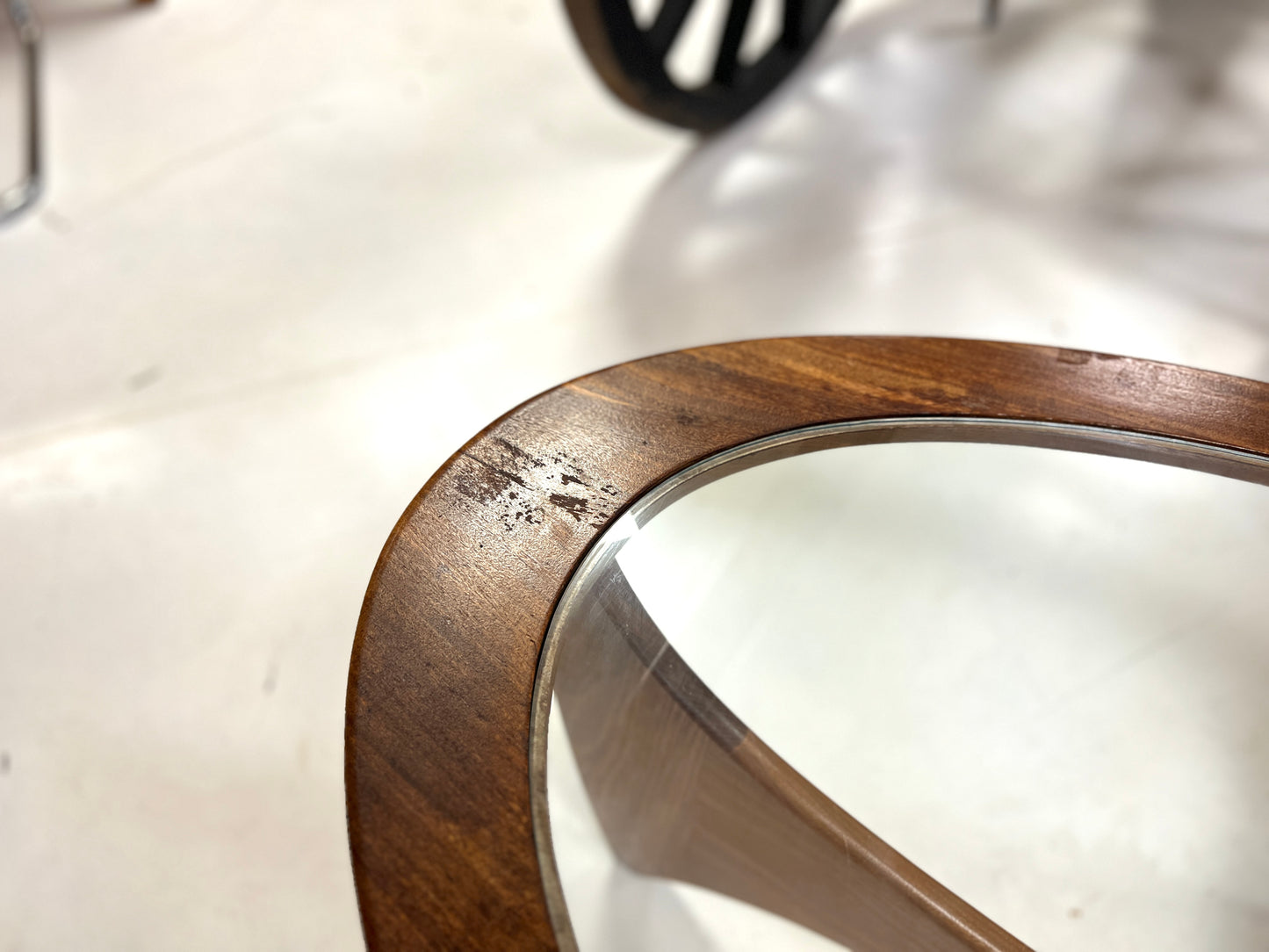 G Plan, Astro Teak and Glass Oval Coffee Table