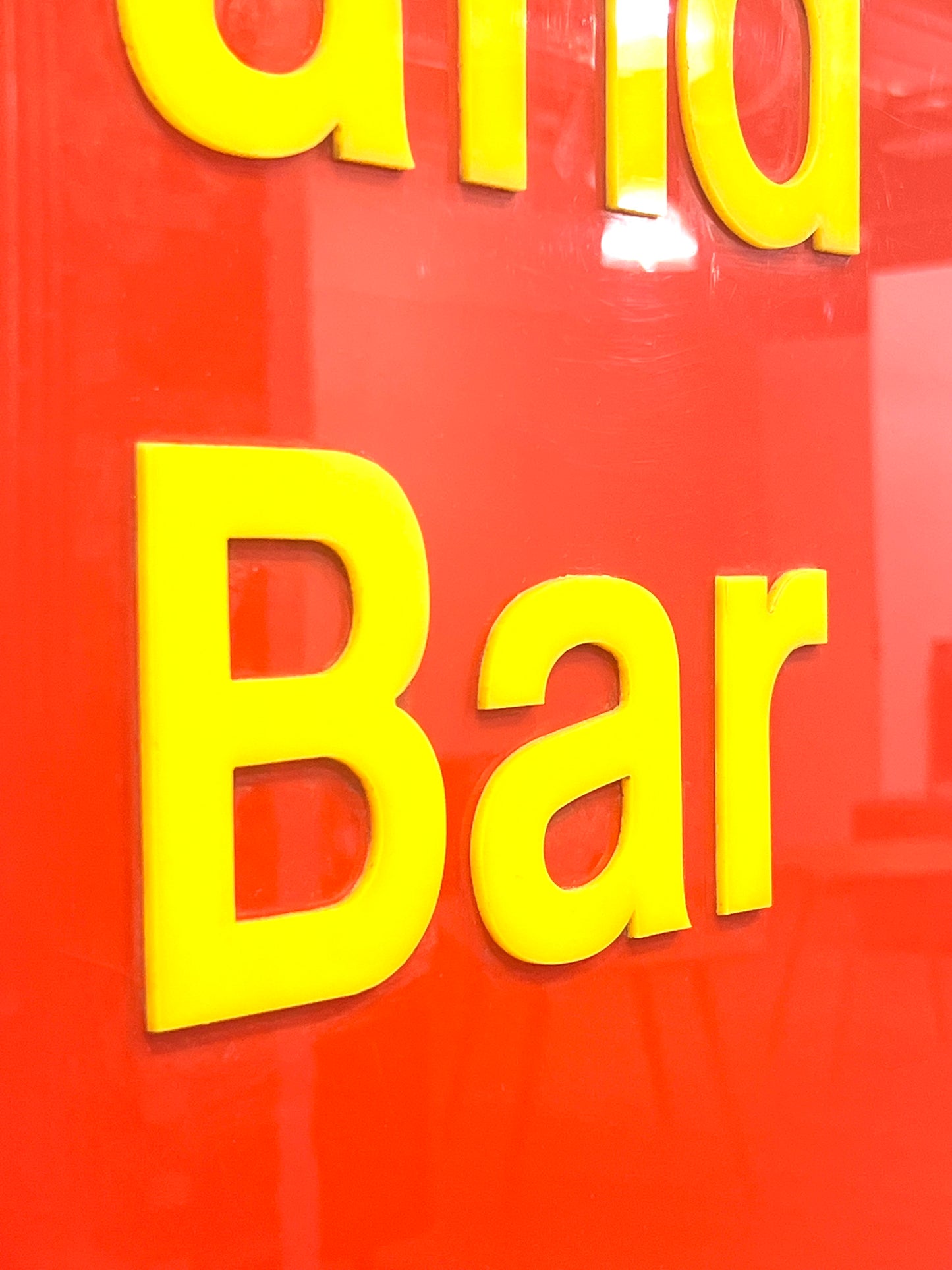 Buffet and Bar, Vintage Fairground / Arcade Sign