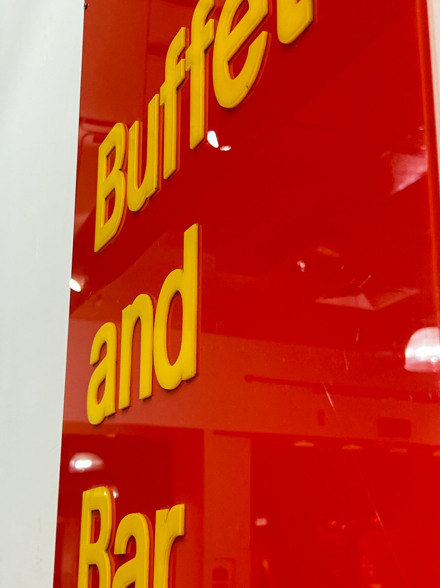 Buffet and Bar, Vintage Fairground / Arcade Sign