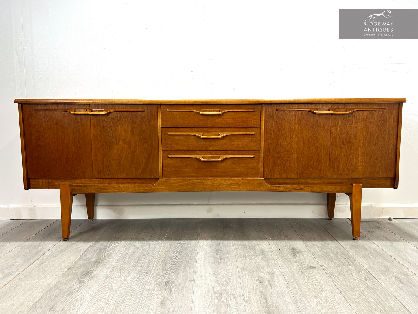 Jentique, Mid Century Teak Long Sideboard