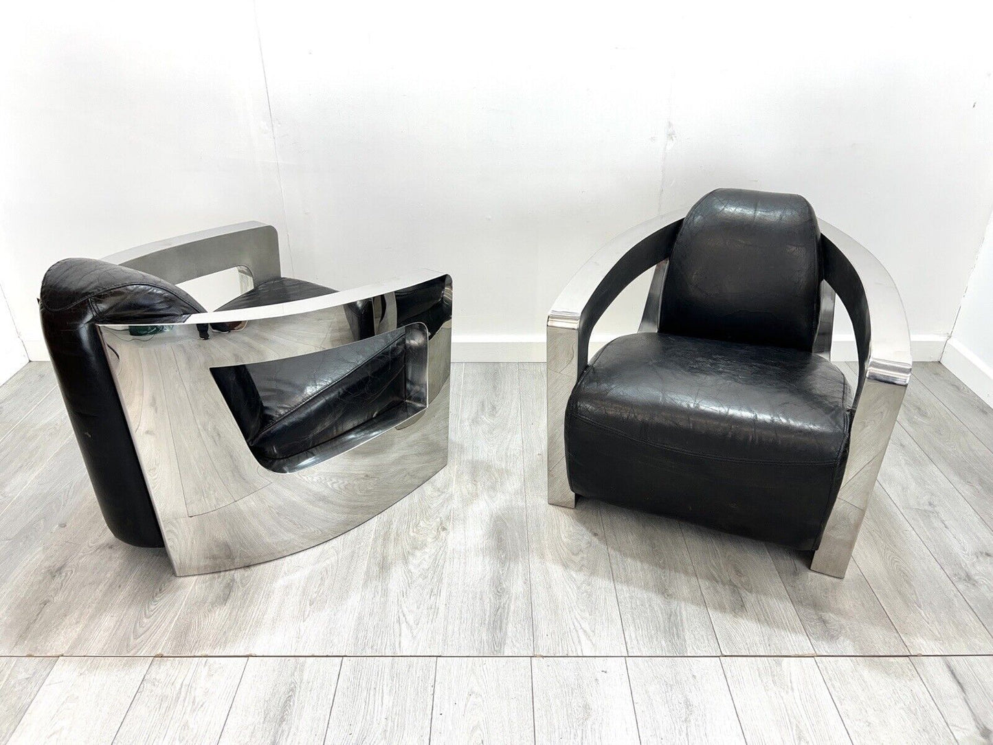 Pair of Timothy Oulton, Halo Mars MK1 Chairs
