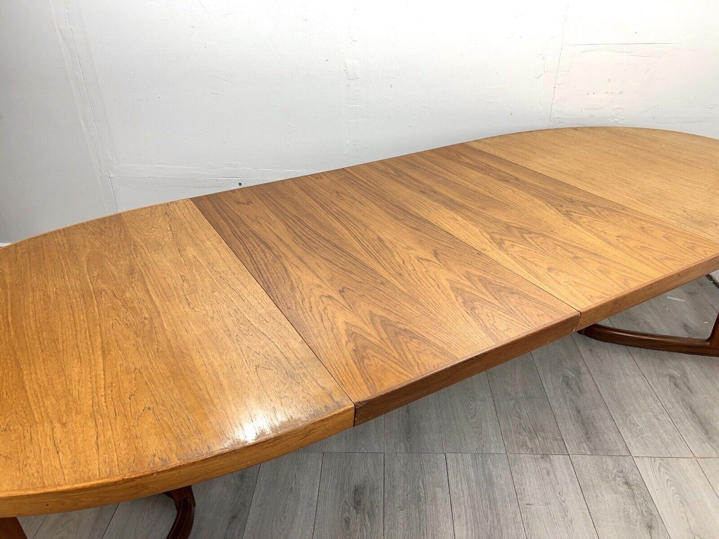 CJ Rosengaarden, Mid Century Danish Teak Extending Dining Table