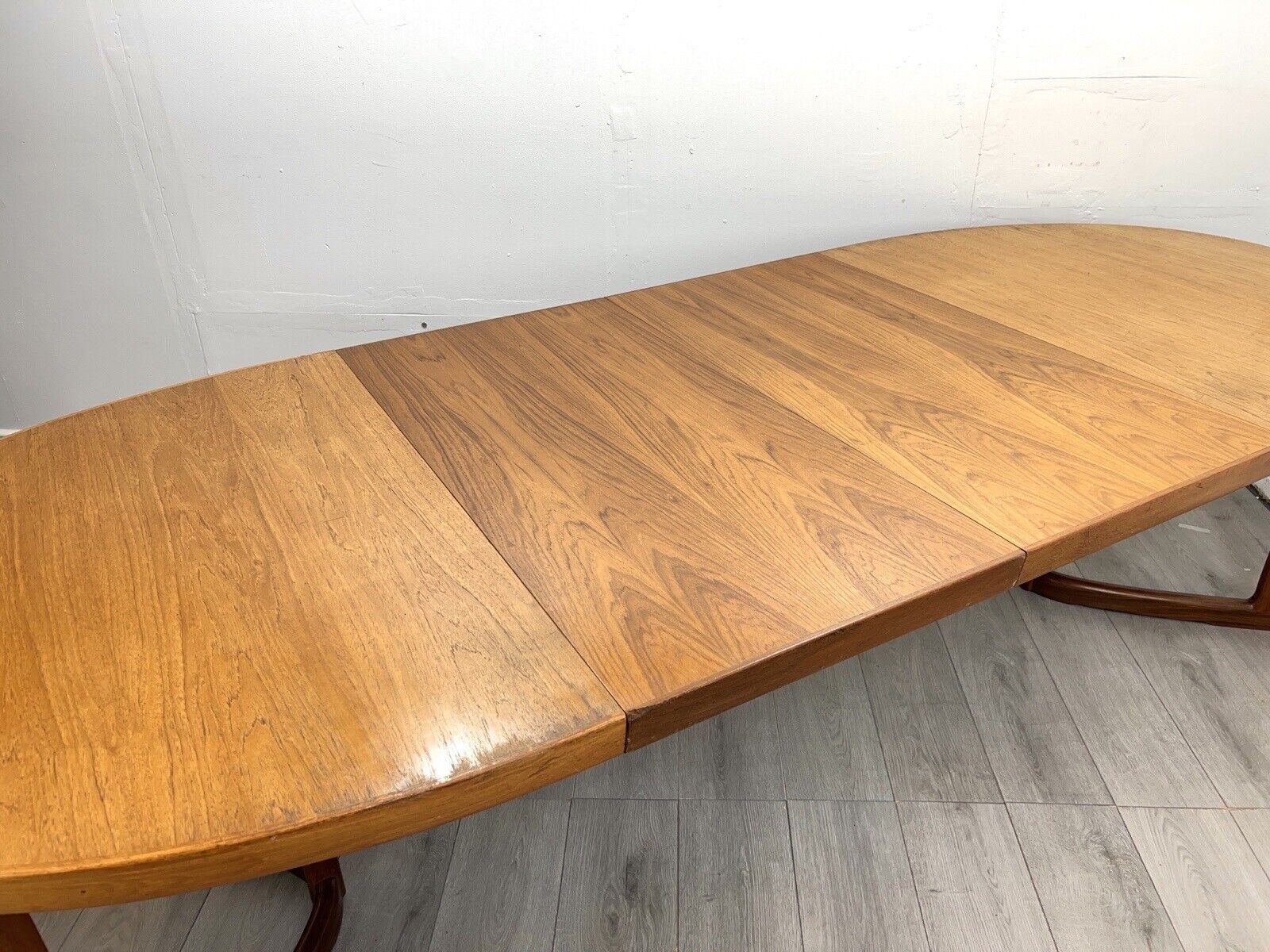 CJ Rosengaarden, Mid Century Danish Teak Extending Dining Table