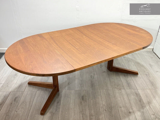 CJ Rosengaarden, Mid Century Danish Teak Extending Dining Table
