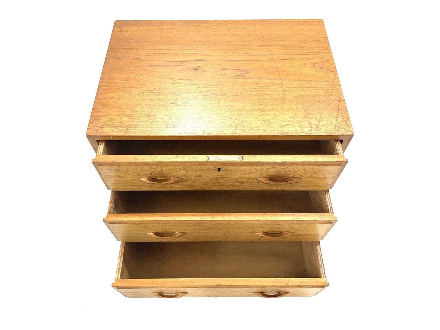 Staples Ladderax, Mid Century Modern, Chest Of 3 Drawers, Narrow