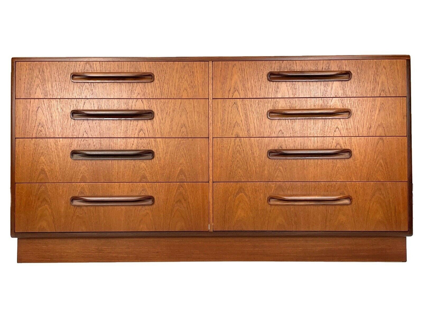 Retro, G Plan Fresco, 8 Drawer, Teak Chest of Drawers