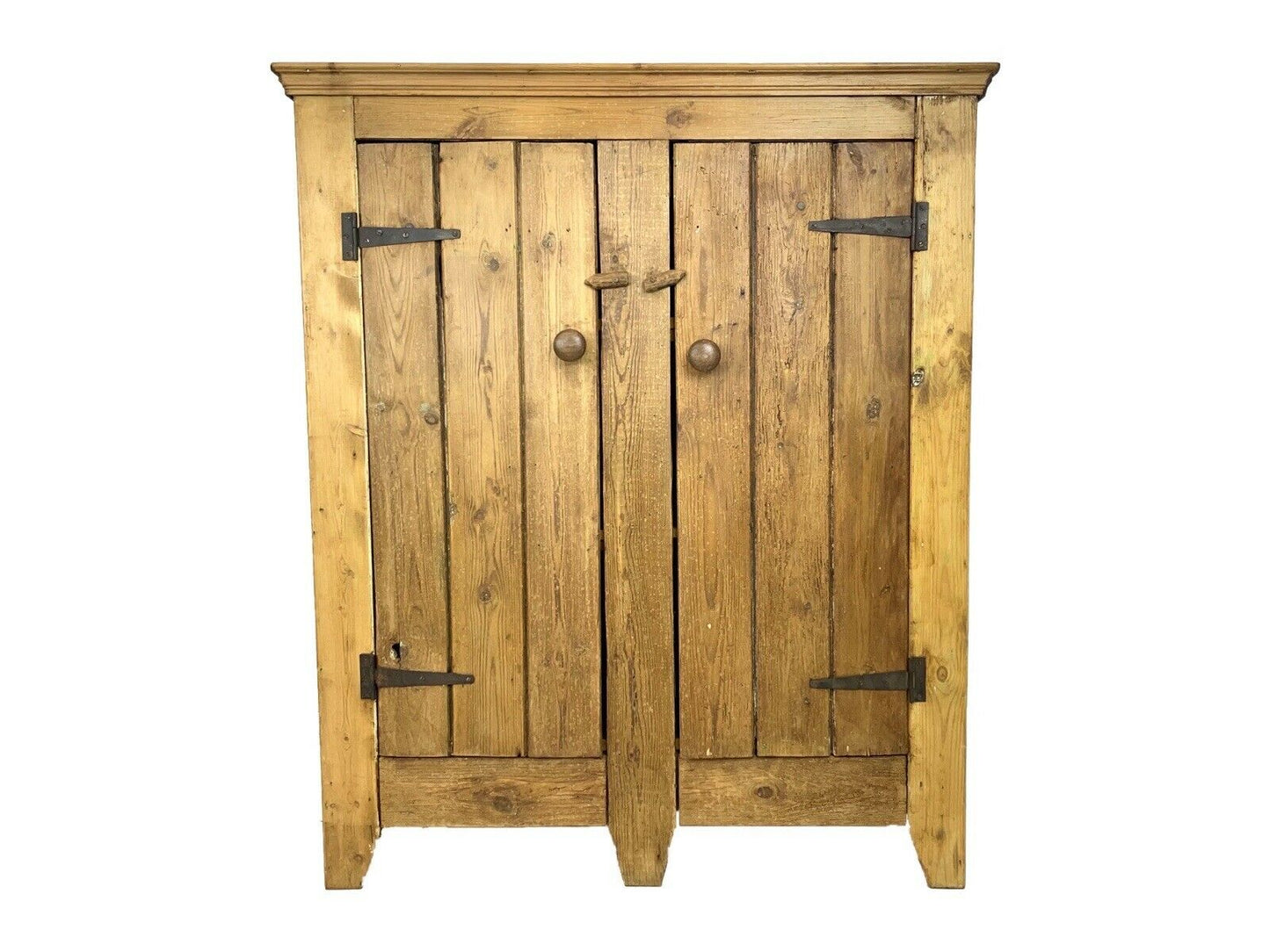 Antique, Rustic Pine Linen Cupboard
