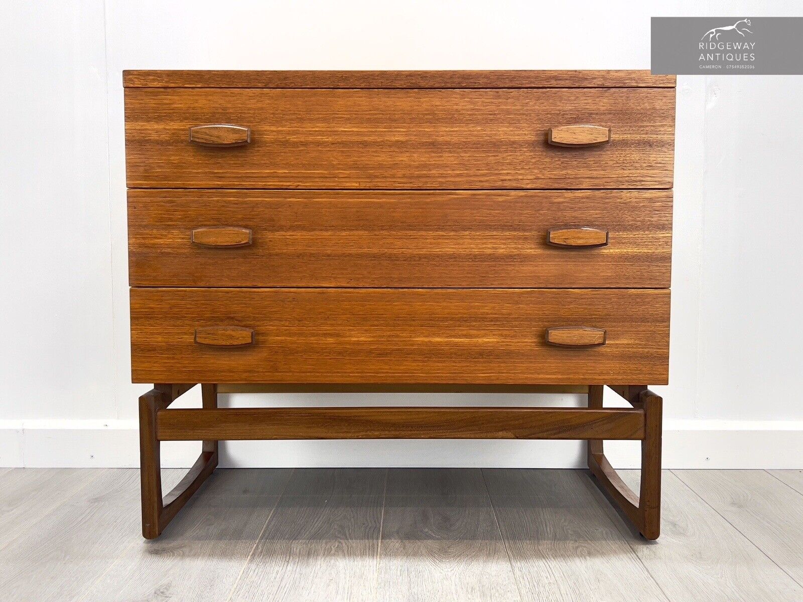 G Plan Quadrille, Mid Century, 3 Drawer Chest of Drawers