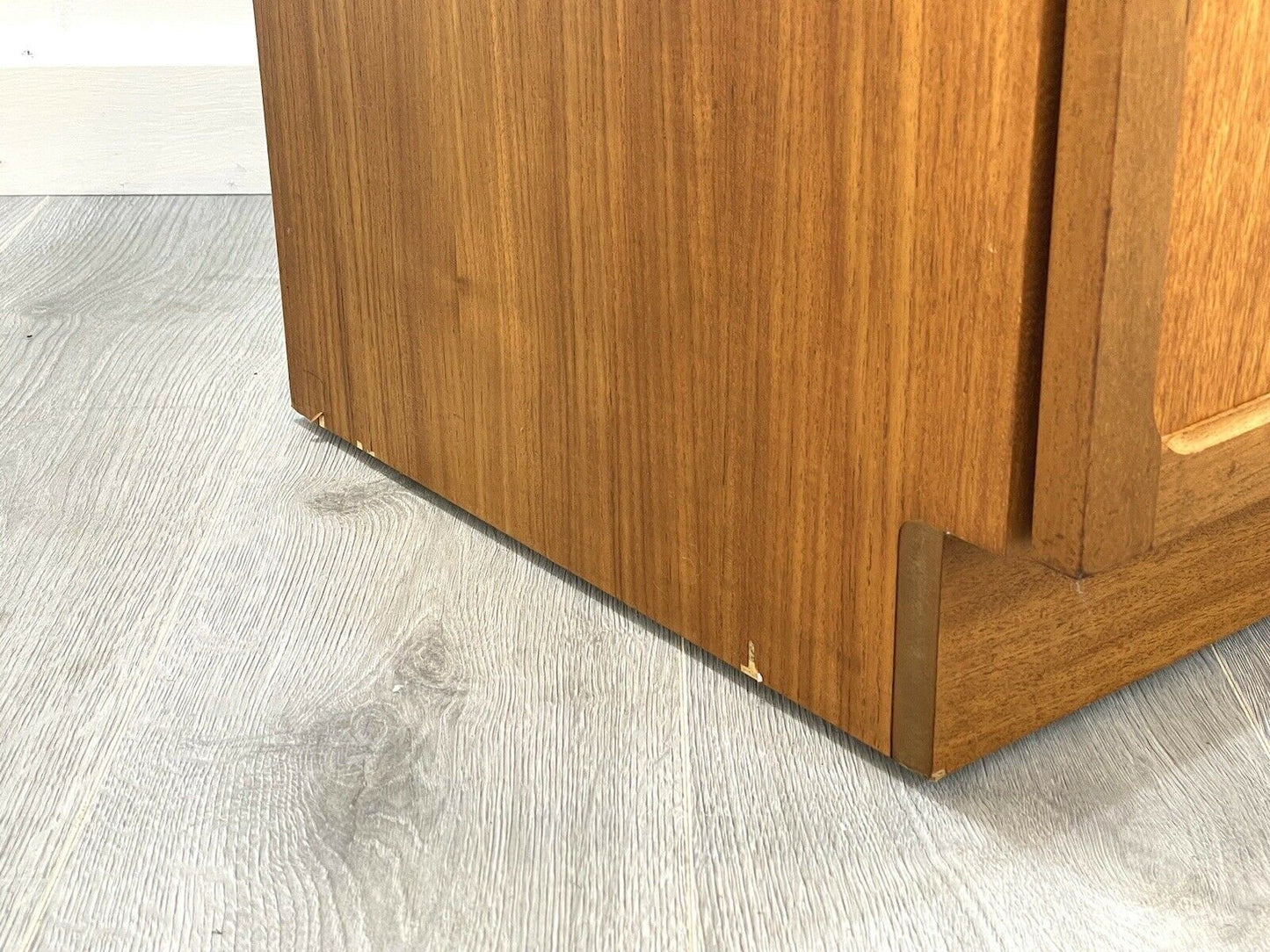Nathan / Parker Knoll Squares, Vintage Teak Media Cabinet