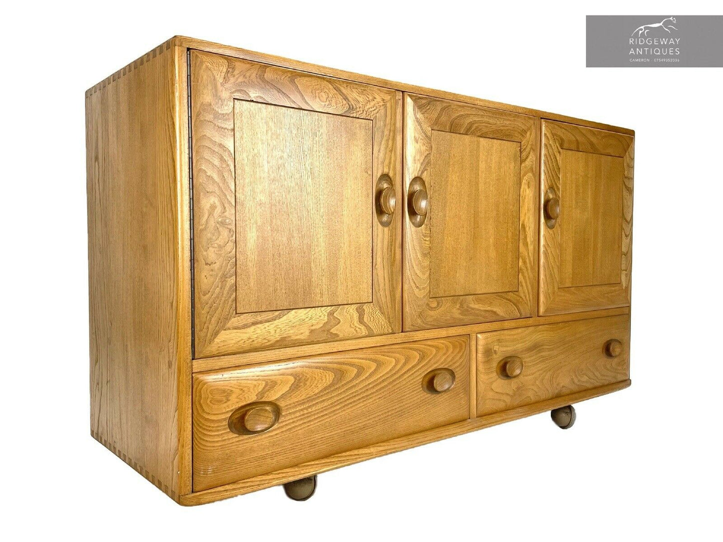 Ercol, Mid Century Modern, Model 468 Sideboard
